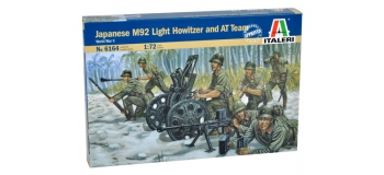 Maquettes : ITALERI I6164 - Canon Japonais 70mm et serv. 