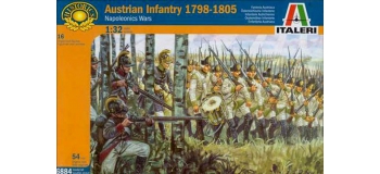 Maquettes : ITALERI I6884 - Infanterie Autrichienne. 1798-1805 