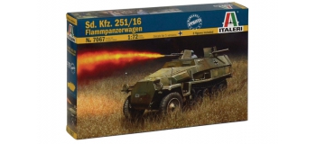 Maquettes :  ITALERI I7067 - Half track Sd.Kfz.251/16 Flamm 