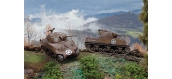 Maquettes : ITALERI I7518 - Char d'assaut M4A3 Sherman 2 pièces. 