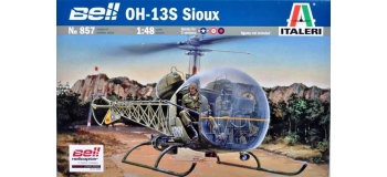 Maquettes : ITALERI I857 - Bell OH-13S Sioux 