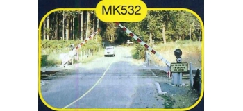 mkd mk532 Passage à niveau à 2 demi barrières