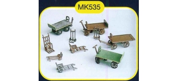 mkd mk535 Charettes de gare