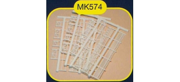 mkd mk574 Clotures de jardin