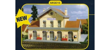 modelisme ferroviaire mkd mk8016 Gare de beaulieu