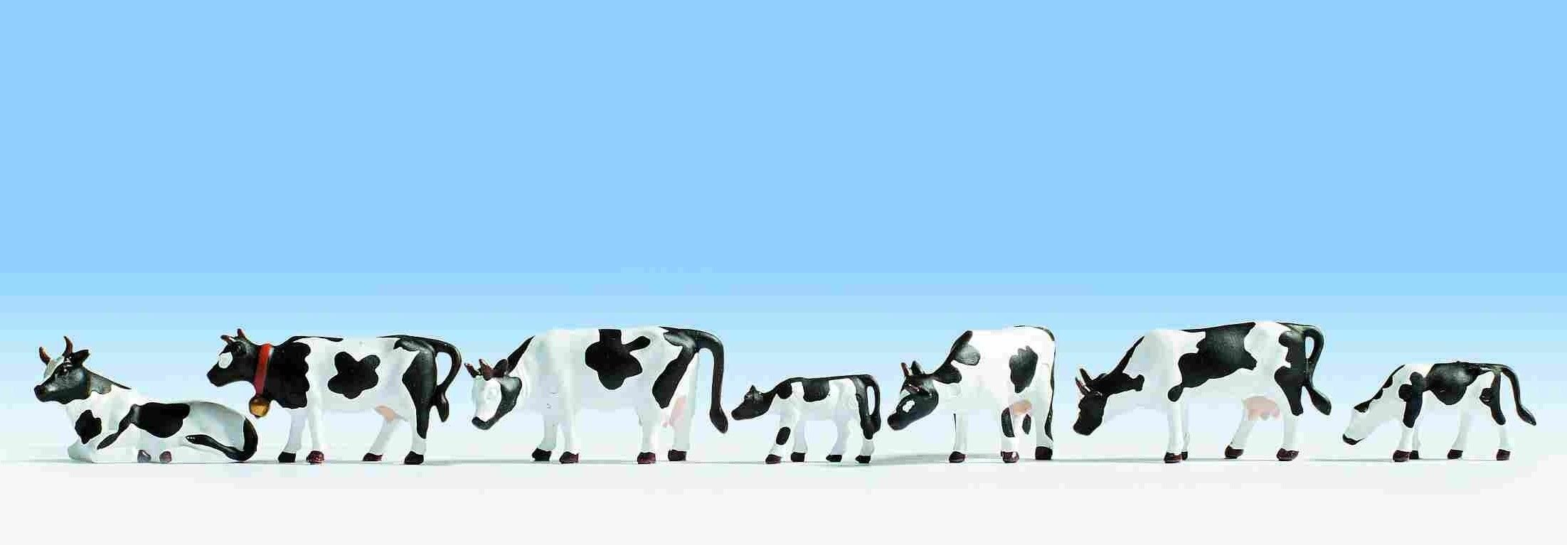 Vaches noir et blanc - NO 15725 - Noch - Figurines / Scenettes - Easy Vaches noir et blanc - NO 15725 - Noch - Figurines / Scenettes - Easy