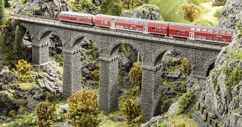 NOCH- Viaduc Ravenne, 58675, Multicolore