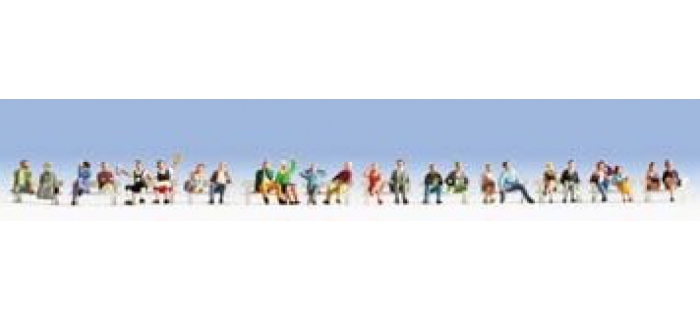 HO Lot De 60 Figurines Peintes à L'échelle 1/87 Pour Maquette De Train