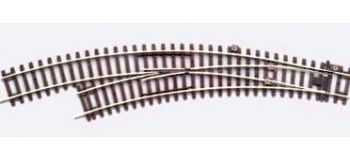 PIKO 55222 Aiguillage courbe gauche 15°, R2 / R3