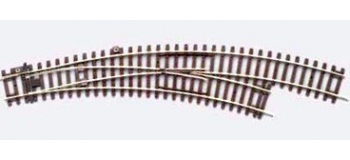PIKO 55223 Aiguillage courbe droit 15°, R2 / R4