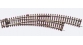 PIKO 55223 Aiguillage courbe droit 15°, R2 / R4