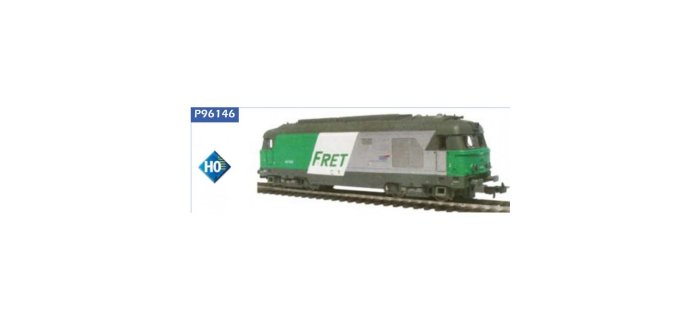 Locomotive Diesel PIKO BB 67400 SNCF (logo Nouille) - Neuve En Boîte, échelle HO