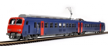 Modélisme ferroviaire:  PIKO PI 96400 - Automotrice Z9602 - logo casquette - 2 rails