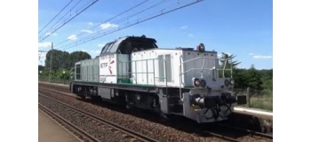 Modélisme ferroviaire : PIKO PI96477 - Locomotive Diesel 60072 livrée ETF