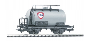Modélisme ferroviaire : PIKO PI 97067 - Wagon citerne FINA SNCF