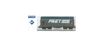 Modélisme ferroviaire : PIKO PI 97088 -Wagon Bâche coulissante FRET SNCF