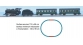 Modélisme ferroviaire : PIKO PI1003 - Coffret de départ train vapeur voyageur 