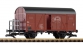 Modelisme ferroviaire : PIKO PI 37945 - Wagon couvert DB G