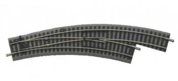Modélisme ferroviaire : PIKO - PI 55423 - Rail PIKO A avec ballast Aiguillage courbe BW