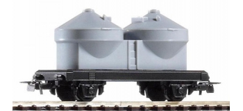 Modelisme ferroviaire : PIKO PI 57024 - Wagon silo 