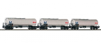 Modélisme ferroviaire : PIKO PI 58343 - Set 3 citernes ESSO SNCB 