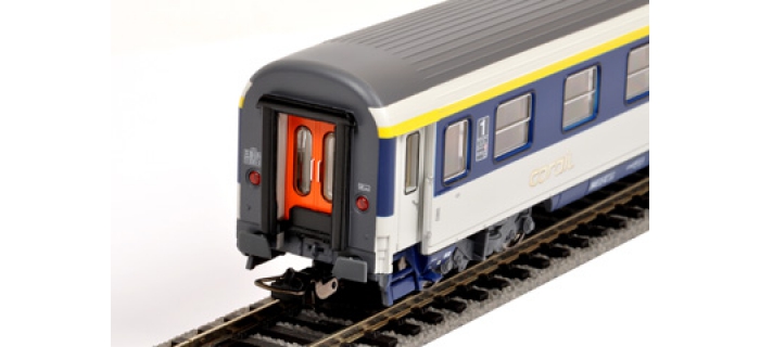 Modélisme ferroviaire : PIKO PI 58653 - Set 2 Corail VU couchettes 1/2CL SNCF - EP VI	