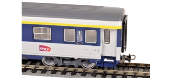 Modélisme ferroviaire : PIKO PI 58653 - Set 2 Corail VU couchettes 1/2CL SNCF - EP VI	