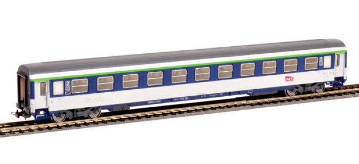 Modélisme ferroviaire : PIKO PI 58653 - Set 2 Corail VU couchettes 1/2CL SNCF - EP VI	