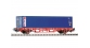 Modelisme ferroviaire : PIKO PI 58714 - Wagon porte contenaire PIL DB