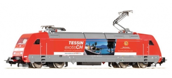 Modelisme ferroviaire : PIKO PI 59253 - Locomotive éléctrique BR 101 VI Tessin DB AC