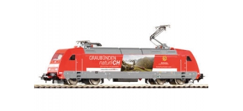 Modélisme ferroviaire : PIKO PI 59456 - Locomotive électrique BR 101 Swisstravel DB AG VI