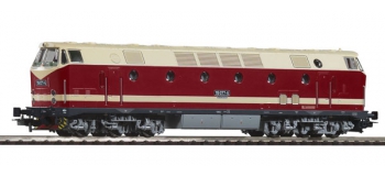 Modélisme ferroviaire : PIKO PI59934 - Locomotive diesel BR119 FEU BAS DR