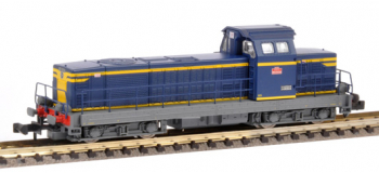Modélisme ferroviaire : PIKO94118 - Locomotive diesel BB 66000 SNCF, bleu foncé, bandes jaunes