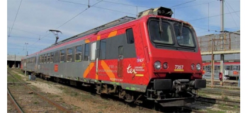 Modélisme ferroviaire : PIKO PI 96406 - Automotrice Z7300 Languedoc Roussillon, Digital Son, SNCF