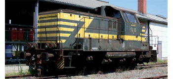 Modélisme ferroviaire : PIKO PI 96450- Locomotive diesel 7410 SNCB