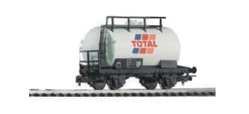 Modélisme ferroviaire : PIKO PI 97084 - Wagon citerne TOTAL SNCF