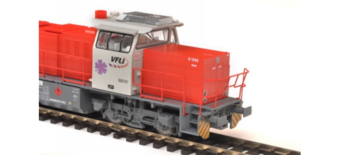 Modélisme ferroviaire : PIKO PI 97719 - Locomotive diesel BB61747 VFLI	