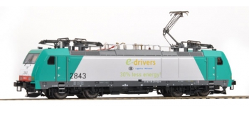 Modélisme ferroviaire : PIKO PI 97757 - Locomotive électrique 2843 E DRIVERS SNCB