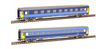 Modélisme ferroviaire  PIKO PI 58650 - Set 2 voitures lunea sncf