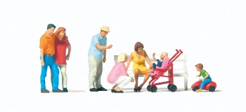 Modélisme ferroviaire : PREISER - PR10695 - Promenade en famille