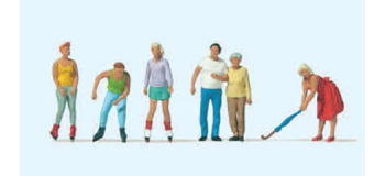 Modélisme ferroviaire : PREISER - PR10740 - Rollers et passants