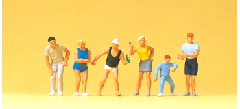 Modélisme ferroviaire :  PREISER PR14079 - Spectateurs