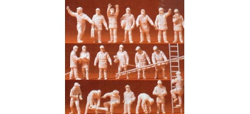 figurines PREISER 16351 - Pompiers