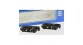 Train électrique :  REE XB-107-A-01 - Set de 2 Bogies Y16 E - 4 Boites SKF - Noirs