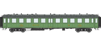 Modélisme ferroviaire : REE VB-231 - Voiture « Bacalan » C4s BUFFET Ep.II – PLM