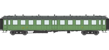 Modélisme ferroviaire : REE VB-232 - Voiture « Bacalan » C11 Ep.IIIa– SNCF 