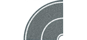 Modélisme ferroviaire : FALLER F272459 - Courbe Route, 90Ø, 4Pces 