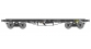 Modélisme ferroviaire : REE WB-500 - Wagon PLAT TP Ep.II EST Ryw 96531