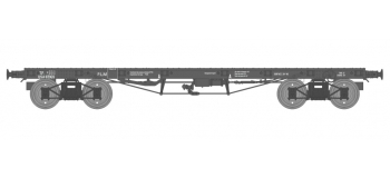 Modélisme ferroviaire : REE - WB-501 - Wagon PLAT TP sans commande de freins Ep.II PLM USA 83969