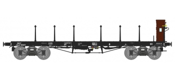 Modélisme ferroviaire : REE - WB-505 - Wagon PLAT TP ranchers hauts avec Guérite Ep.III B SNCF Qrywf 180471